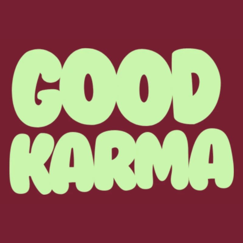 Good Karma light green