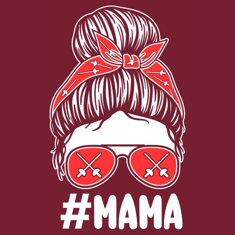 Fechter Mama Mutter Fechten