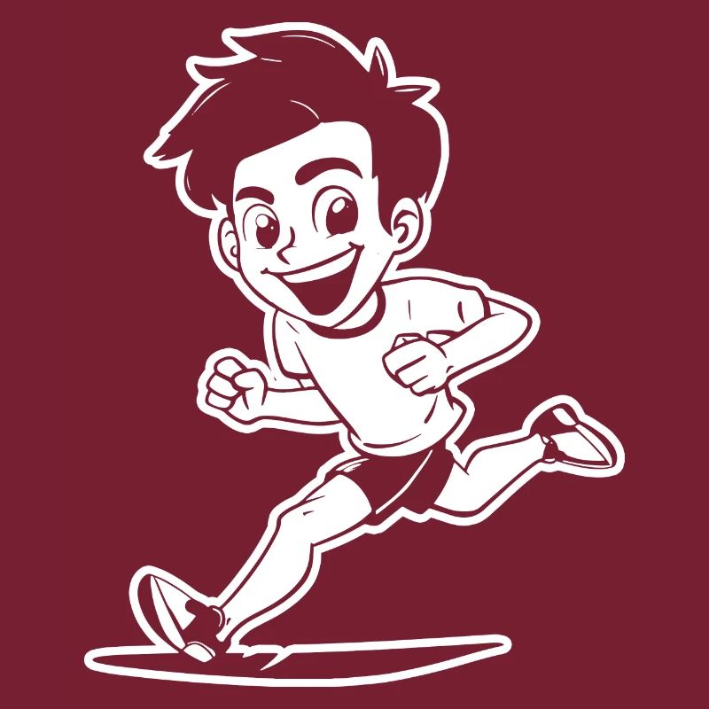 Marathon Boy Drawing