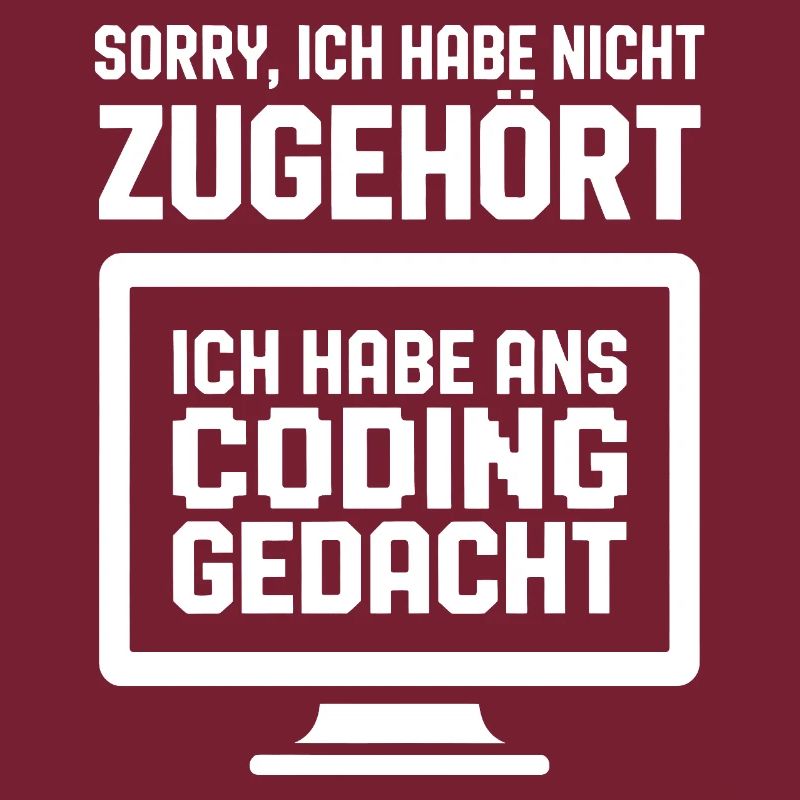 Coding Thought: Sorry, I thought