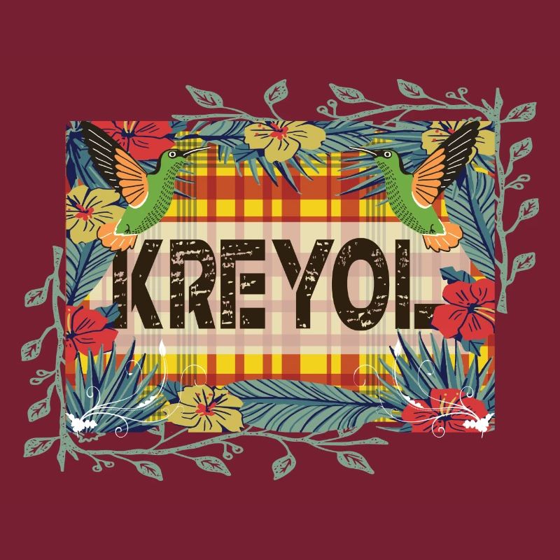 Schöne Geschenkidee KREYOL ODER KREOLISCHE Madras