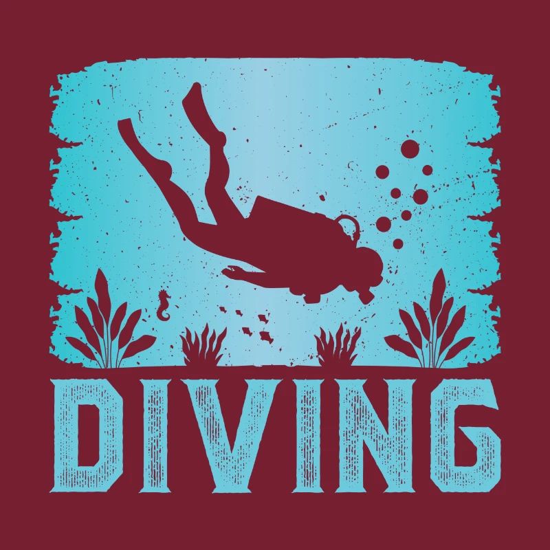 diving