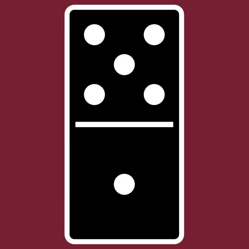 DOMINO STONE 5: 1 - VARIABLE COLOR - VECTOR DESIGN!