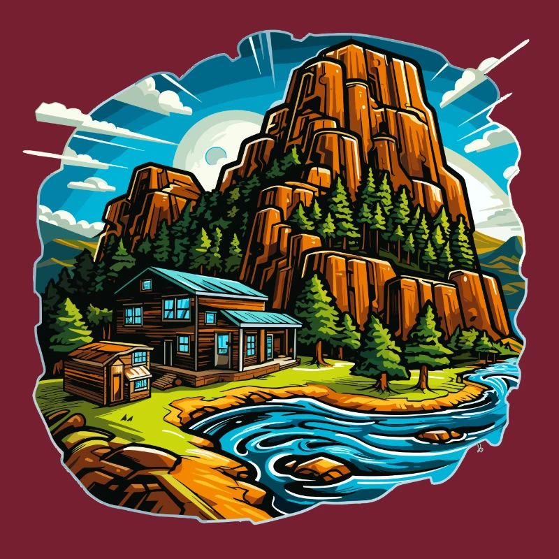 Paysage - Illustration