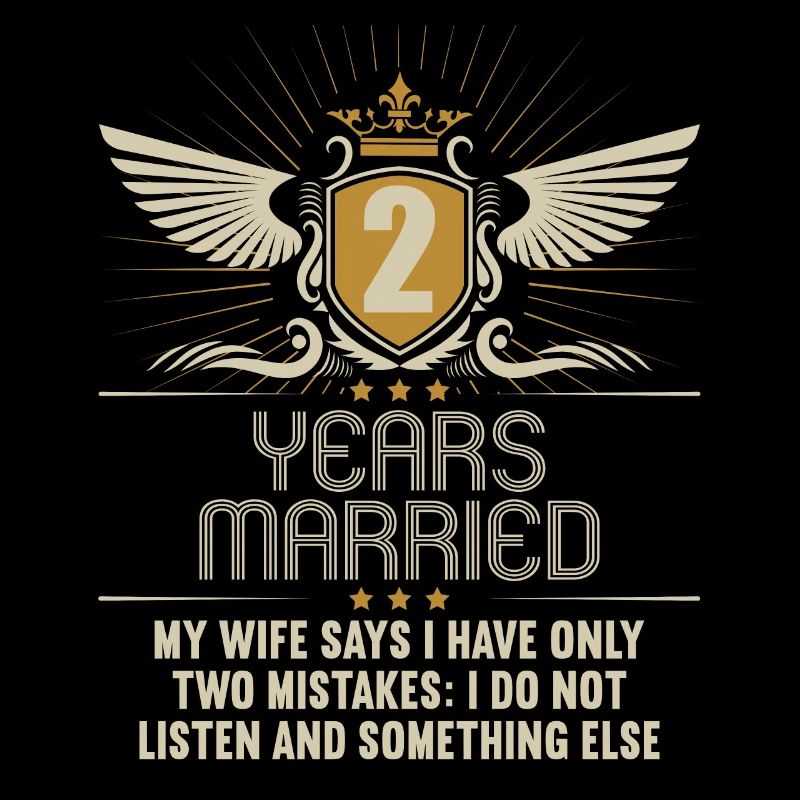 2 years married only 2 mistakes 2.Wedding anniversary