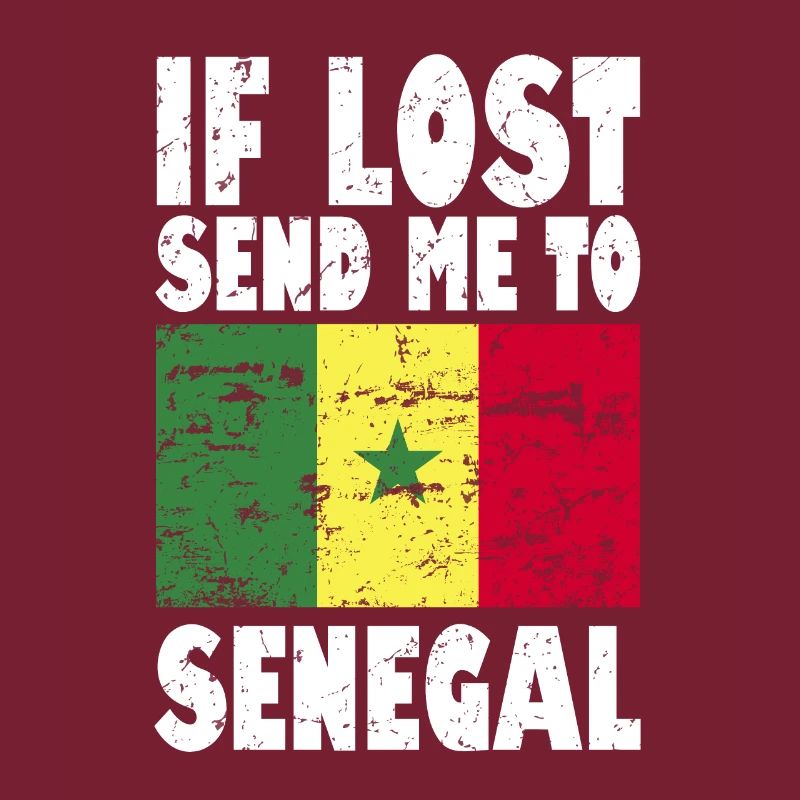 Senegal Flagge Spruch