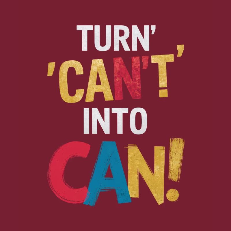 Turn Can't Into Can Motivation