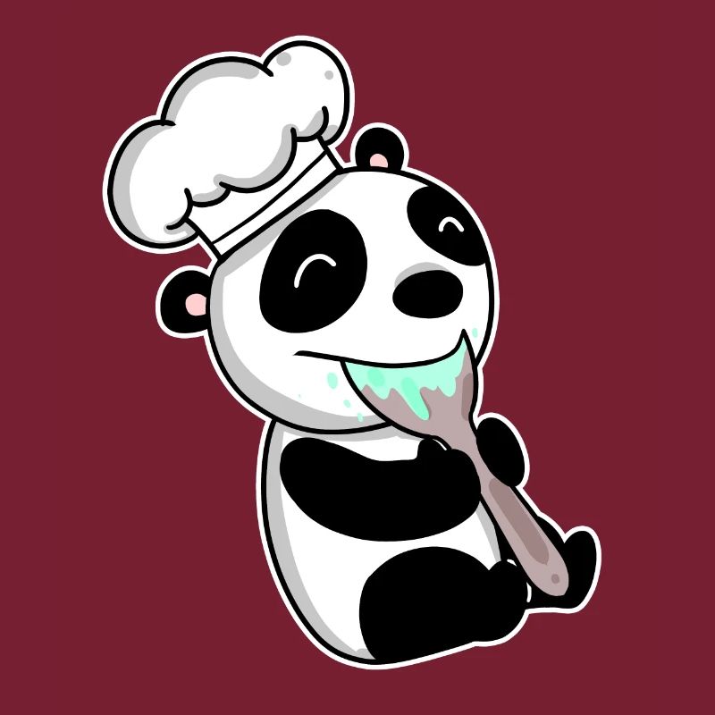 Panda bouillant bébé