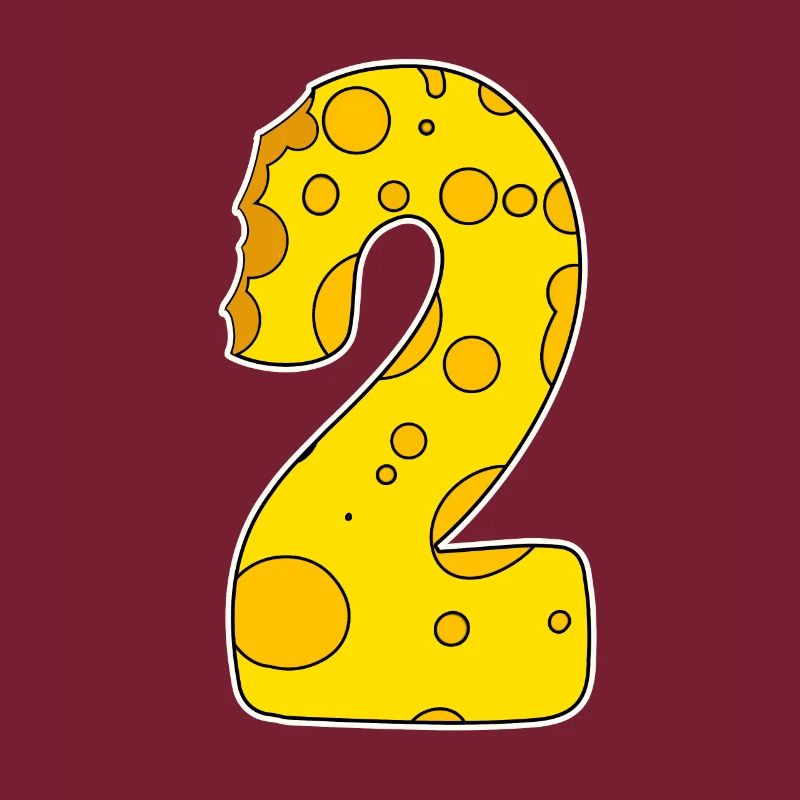 Number 2 - Two - Second