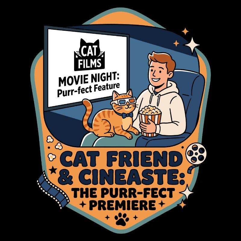 Amie chatte Cinéaste Humour