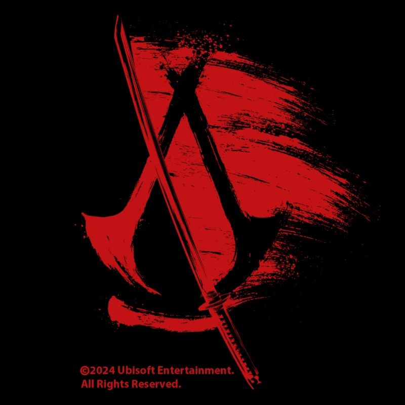 Assassin's Creed Shadows Rotes Logo Transparent