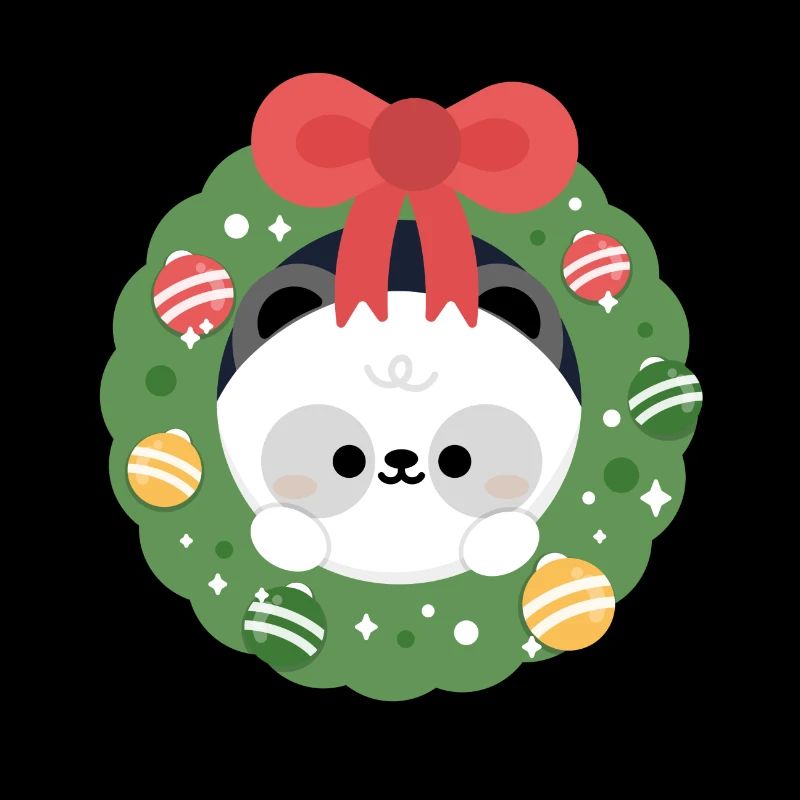 Panda Weihnachten