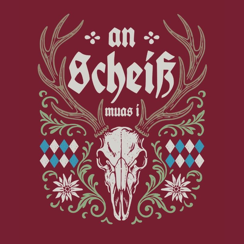 Hirschgeweih - An Scheiß muas i - Bier & Gaudi