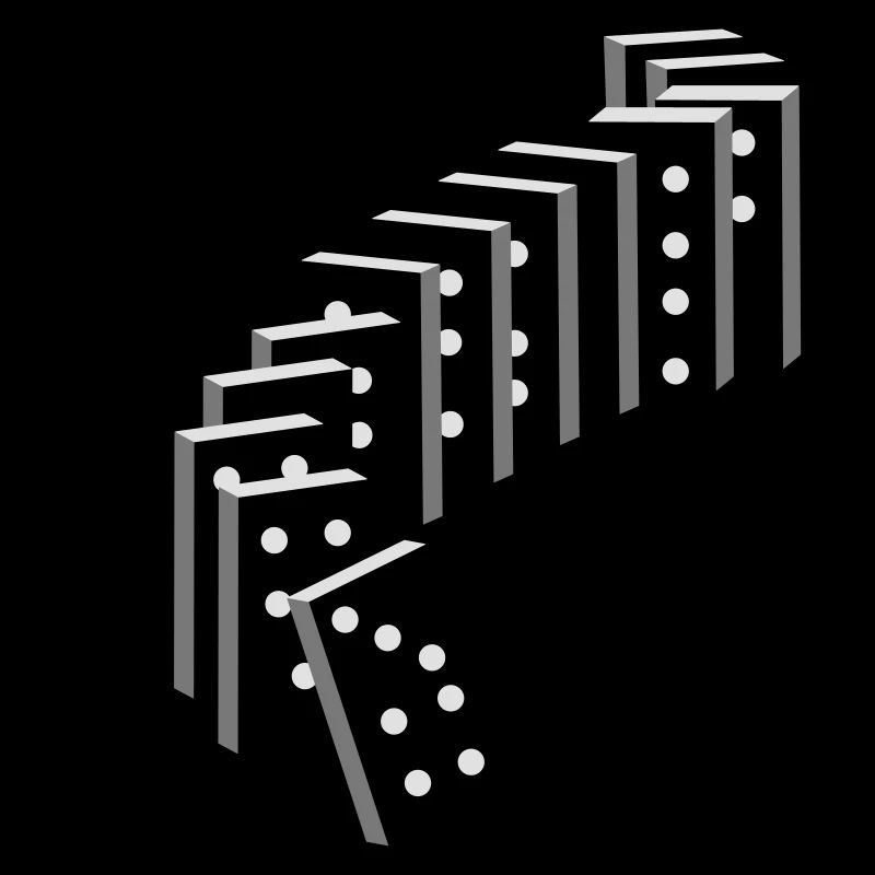 A domino game