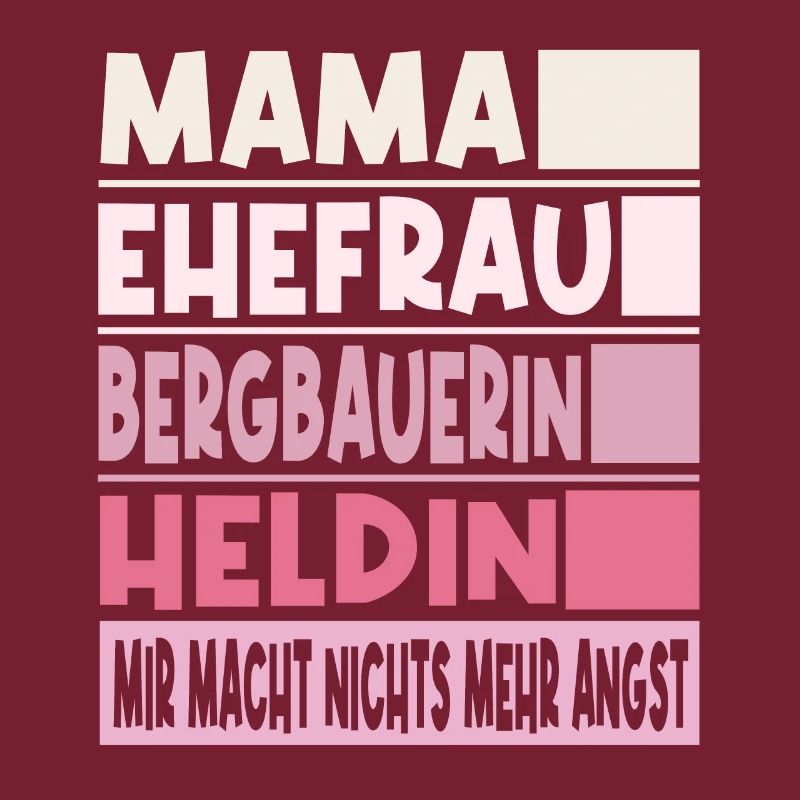 Bergbauerin Mama Ehefrau Heldin