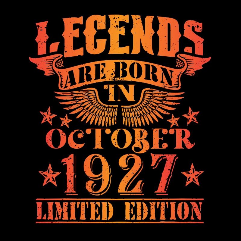Anniversaire Octobre 1927 Edition Limitée Millésime
