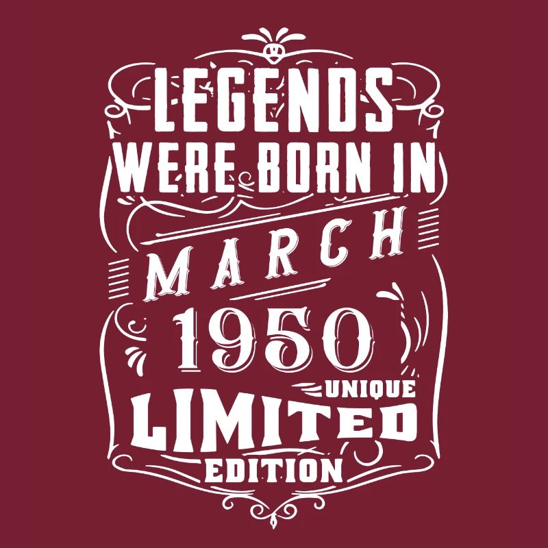 Anniversaire Mars 1950 Année Edition Limitée