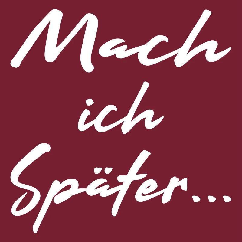 Mach ich später - Vector
