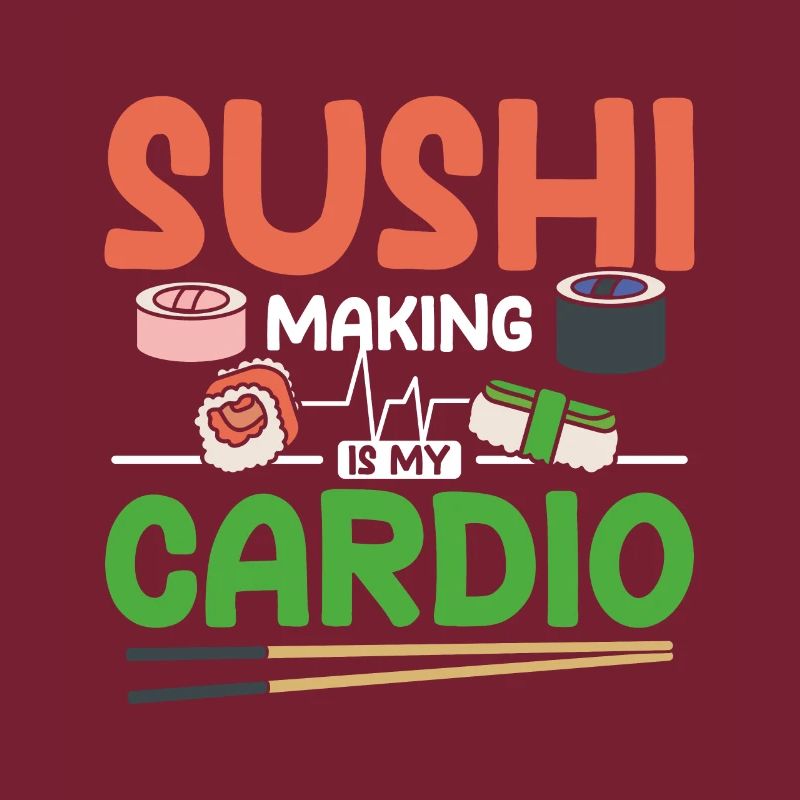 Faire des sushis, c’est mon cardio