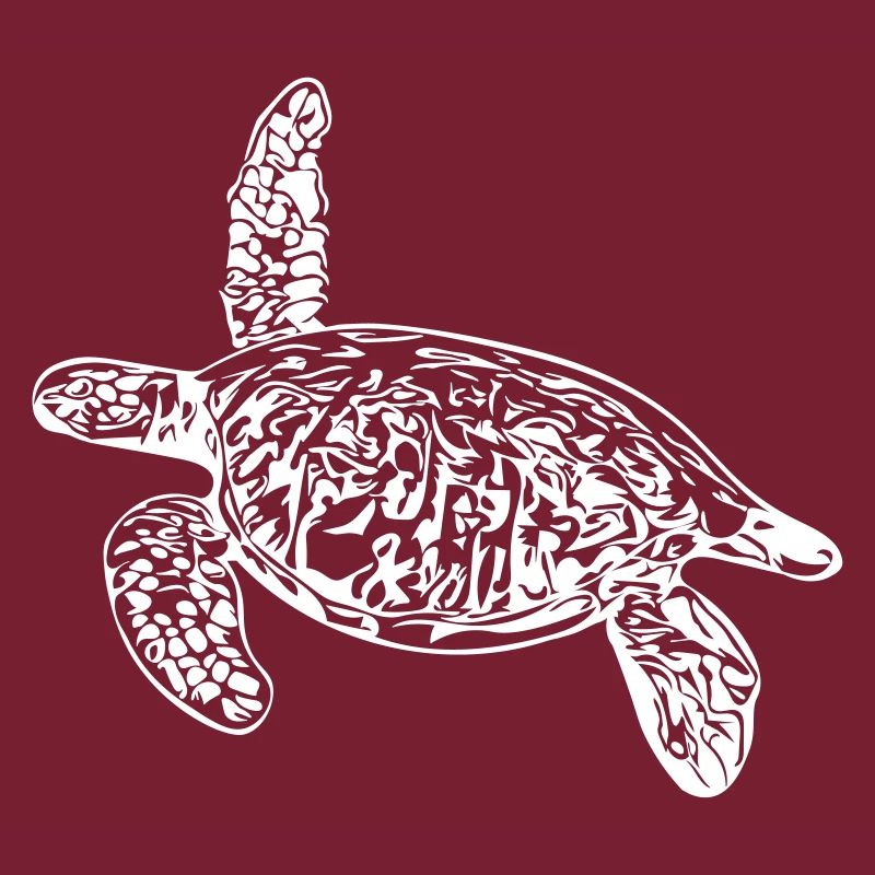 Tortue - dessin vectoriel