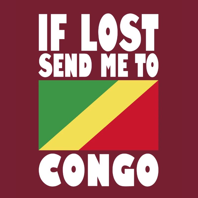 Kongo Flagge Spruch