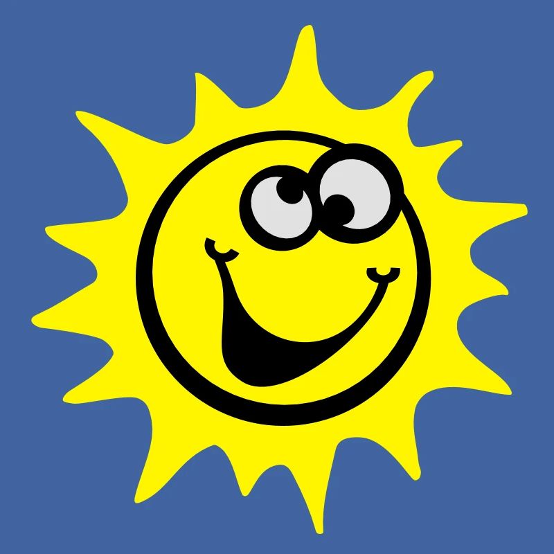 sonne 3c smiley / comic style
