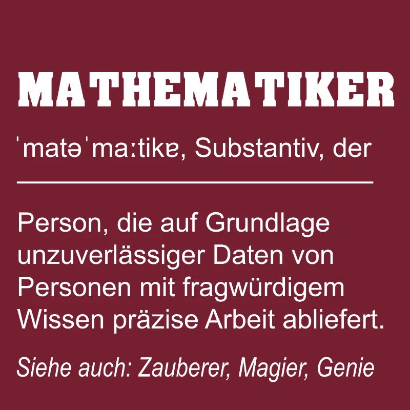 Mathematiker Definition