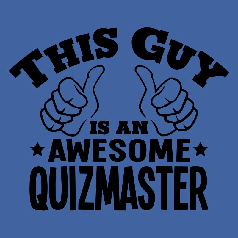 this guy is an awesome quizmaster