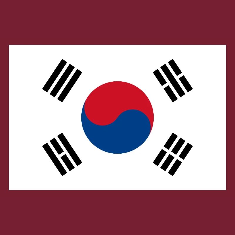 Drapeau de la Corée du Sud