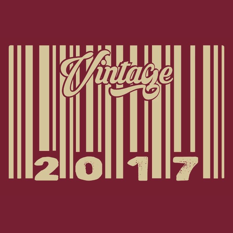 vintage 2017 Barcode 2017: Year 2025.