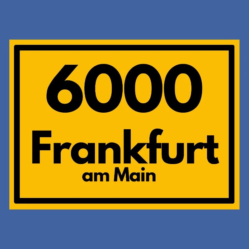OLD POSTCODE POSTCODE RETRO 6000 FRANKFURT AM MAIN