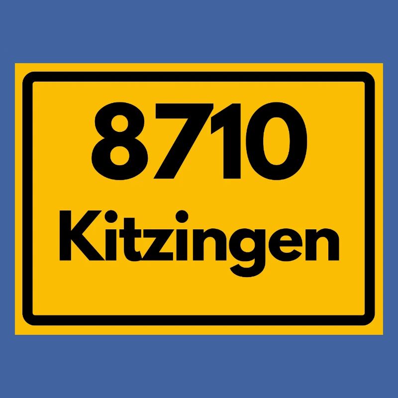OLD POSTCODE ZIP CODE 8710 KITZINGEN HEIMATSTOLZ