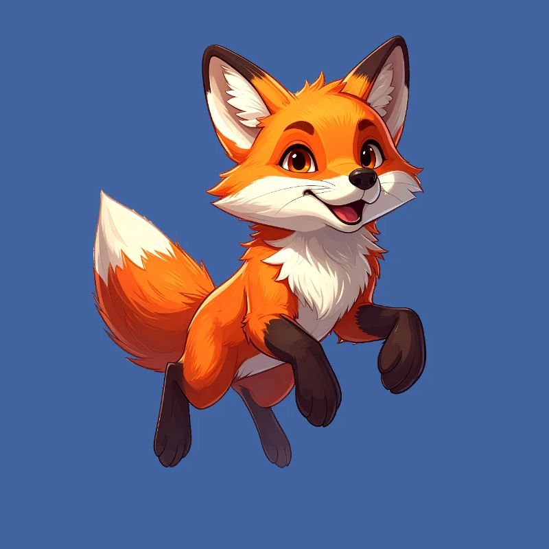 Jumping Fox