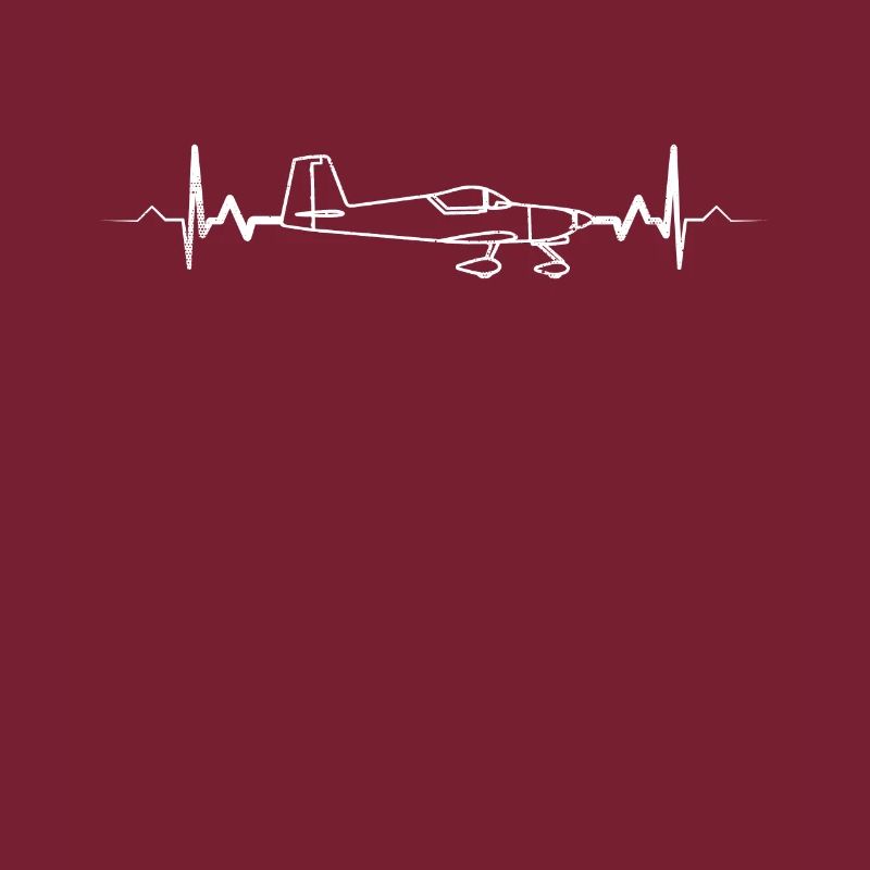 Plane heartbeat - pilot gift