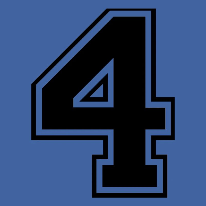 4, Vier, Four, Nummer, Zahl