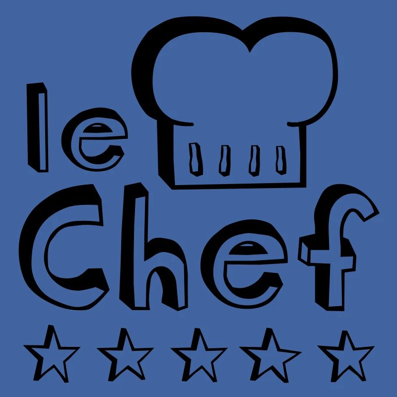 Le Chef Vater, Ehemann oder man Meister der Grill,