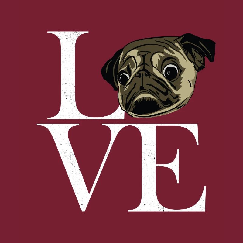 Mops white
