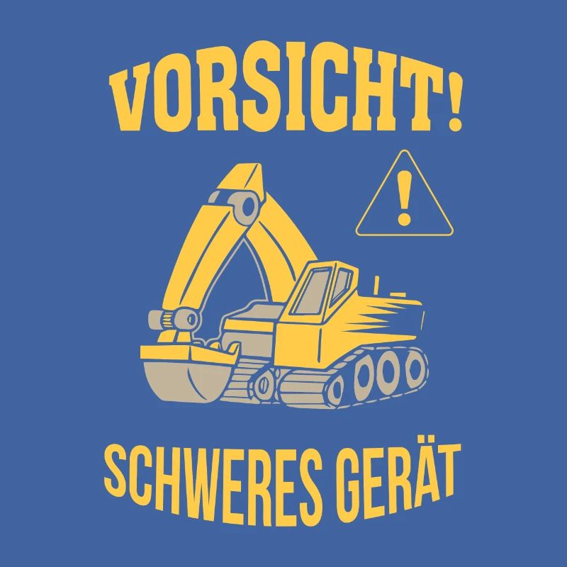 Bagger Baggerfahrer Baugeräteführer Schweres Gerät