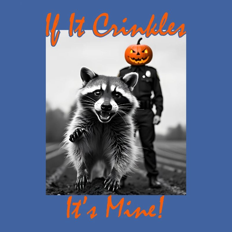Halloween Waschbär