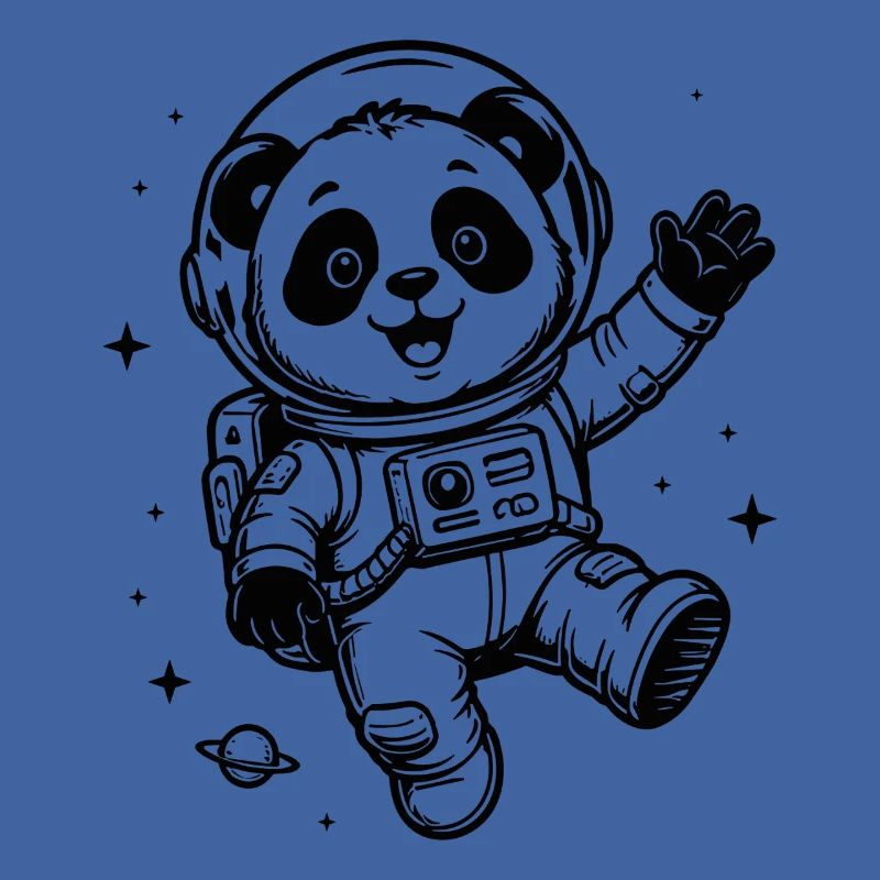 Astronaute Panda : Aventure spatiale
