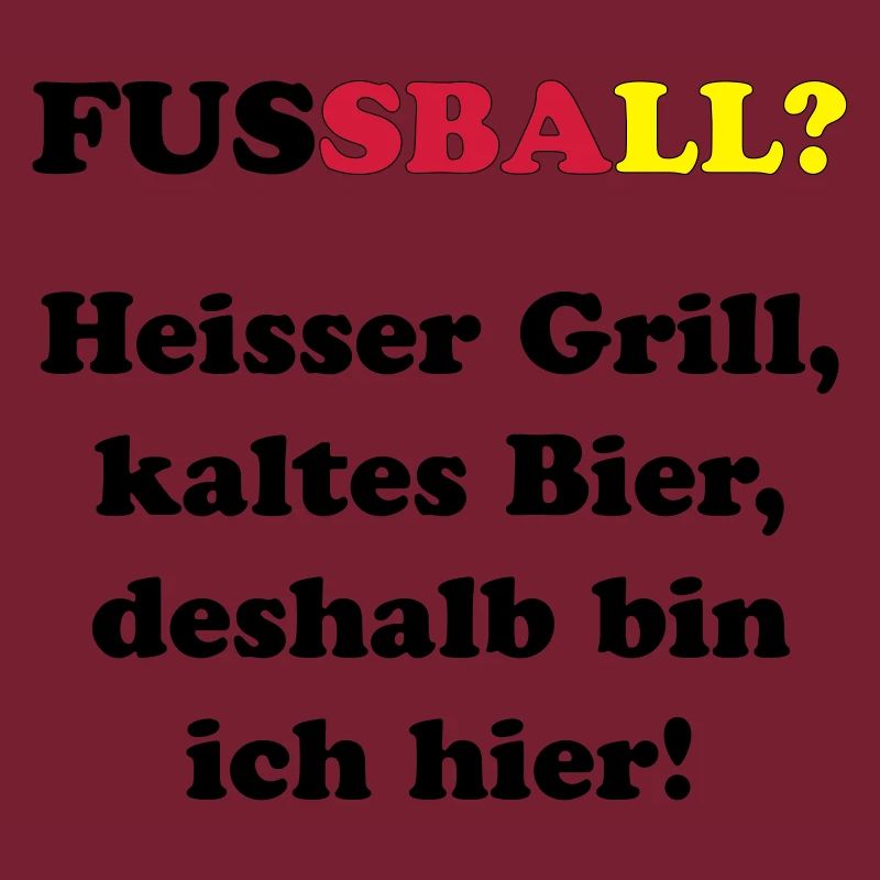 Fussball? Grillen & Bier!