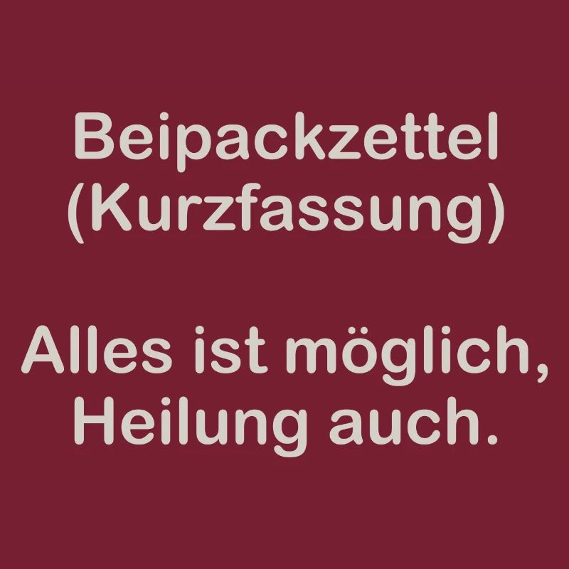Kurzfassung Beipackzettel