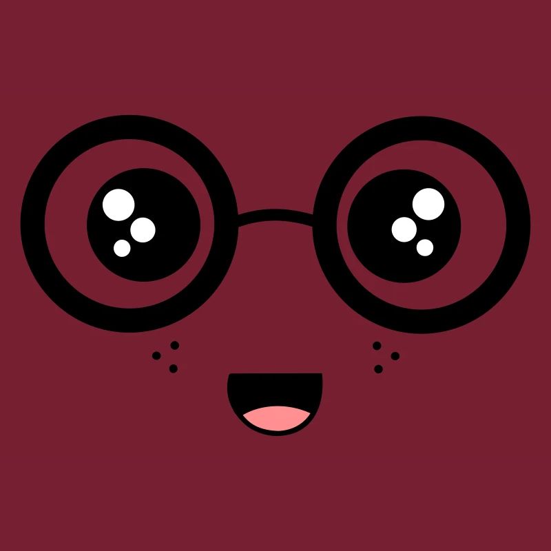 Visage nerdy