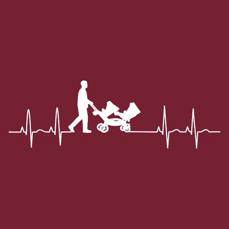 Heartbeat Stroller Gemini Cardiogram