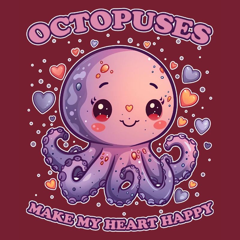 Funny Octopus Cephalopod Squid Gift