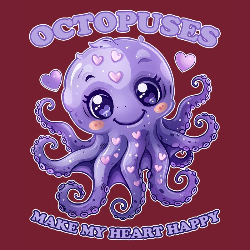 Funny Octopus Cephalopod Squid Gift