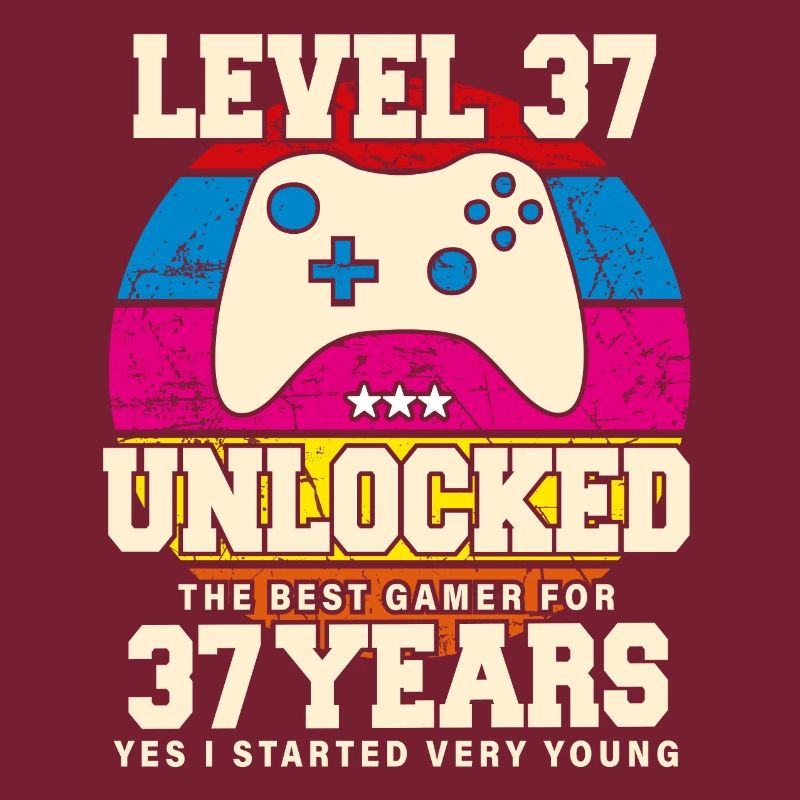 Original 1987 37 ans Niveau 37 Débloquer