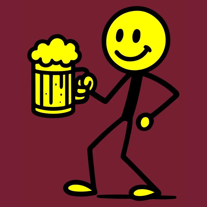 Strichmännchen Bier