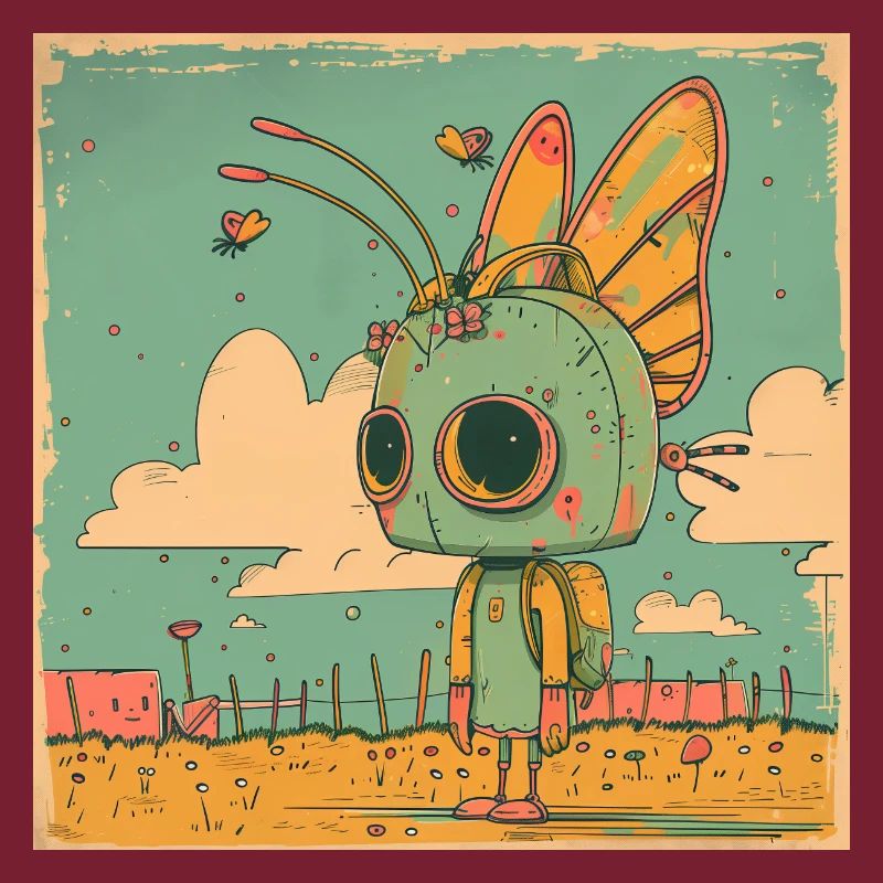 Roboter Mädchen