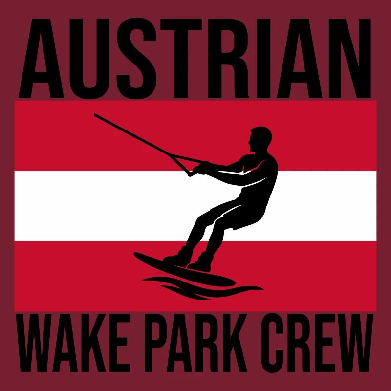 Austrian Wake Crew Wakeboard Shirt